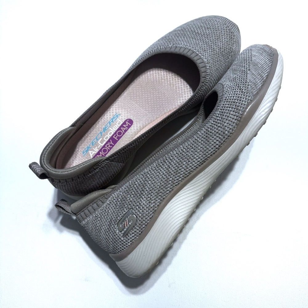 Skechers Women's Gray Slip-On Shoes